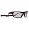 212 Performance Premium Anti-Fog Clear Lens Safety Glasses in Black and Red EPE13-05-03 - alternate 3